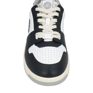 Versace Black and White Men's Sneakers
